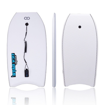 Robuste und langlebige 37 Zoll WOOWAVE Bodyboard für Surfen professionelles Design in Grau