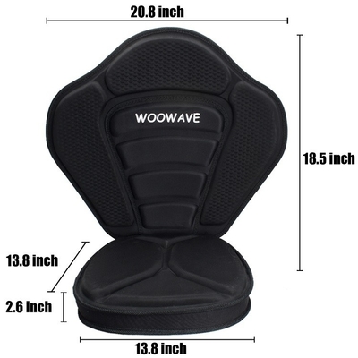 1.72 Kilogramm Paketgewicht WOOWAVE Paddleboard-Sitz Fischerboot-Sitz mit Tasche