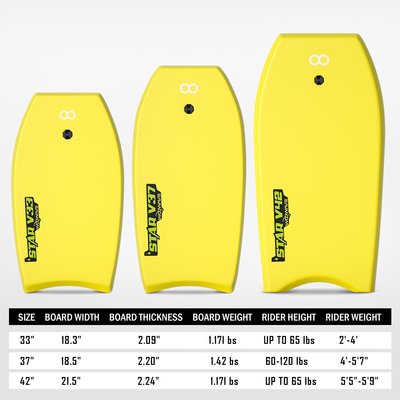 Leichtgewicht 6 Fuß 37''Surfboard Schaumkörper Board für Pool und Ozean 1,8 lbs Board Gewicht