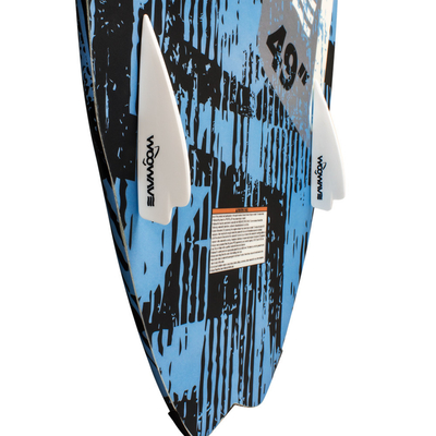 Kohlenstofffaser 49' Surfbrett für Seen Flüsse 125.5*52cm inklusive Flossen Bestseller