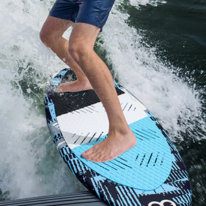Kohlenstofffaser 49' Surfbrett für Seen Flüsse 125.5*52cm inklusive Flossen Bestseller